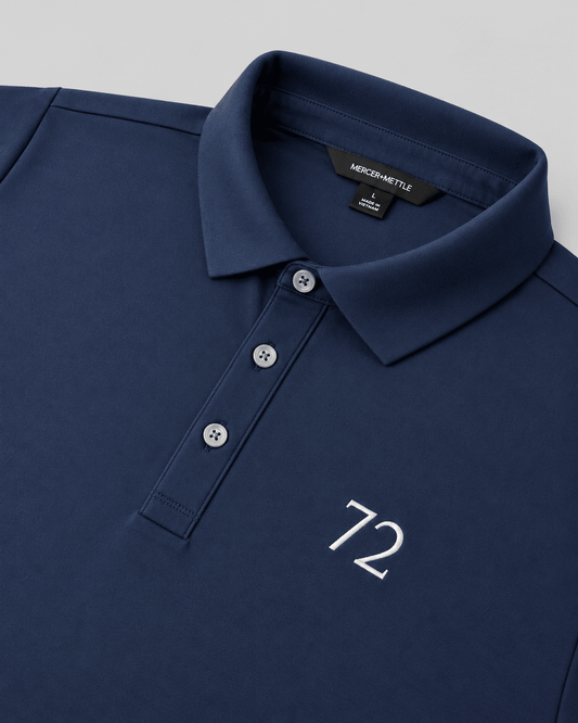 Navy72 Polo - SeventyTwoClub